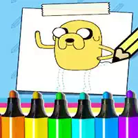 adventure_time_how_to_draw_jake 계략