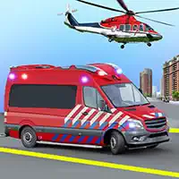 Ambulance Rescue Game Ambulance helicopter