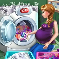 anna_pregnant_laundry_day ເກມ