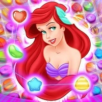 Ariel The Little Mermaid Match 3 თავსატეხი