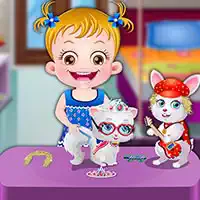 baby_hazel_pet_party เกม