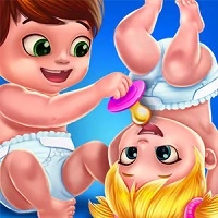 baby_twins_caring_day Խաղեր