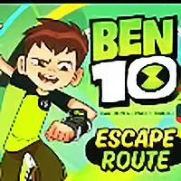 ben_10_escape_route بازی ها