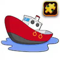 cartoon_ship_puzzle Խաղեր