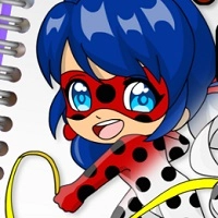 chibi_dotted_girl_coloring_book 游戏