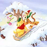 Kerst Winnie de Poeh Puzzel