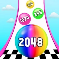 color_ball_run_2048 खेल