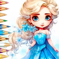 coloring_book_frozen_princess Խաղեր