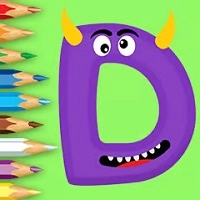 coloring_book_letter_d Ойындар