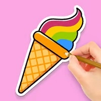 coloring_book_rainbow_ice_cream રમતો