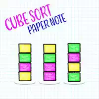 cube_sort_paper_note ゲーム