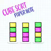 cube_sort_paper_note Ойындар