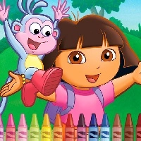 dora_the_explorer_4_coloring เกม