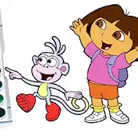 dora_the_explorer_coloring_book เกม