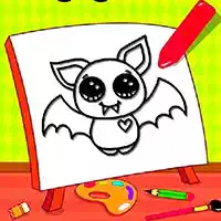 easy_kids_coloring_bat Spellen