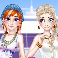 elsa_and_anna_spring_break ألعاب