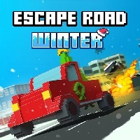 escape_road_winter permainan