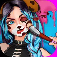 face_paint_party_-_social_star_dress-up_games 游戏
