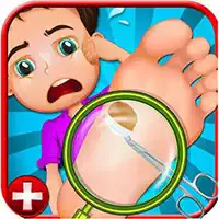 foot_surgery_simulator_2d_-_foot_doctor ເກມ