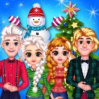 frozen_princess_christmas_celebration खेल