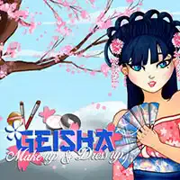 Geisha Se Maquille Et S'habille