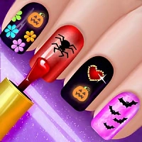 glow_halloween_nails بازی ها