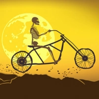 Halloween Wheelie Bike