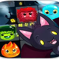 Happy Halloween Monstres Witch - Match 3 Puzzle