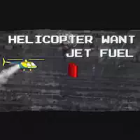 L'elicottero Vuole Carburante Per Aerei