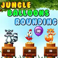 Jungle Balloons Rounding game screenshot