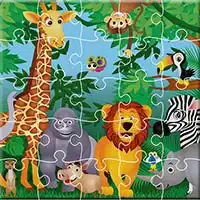 king_of_jungle_jigsaw Spellen