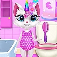 kitty_unicorn_daily_care ເກມ