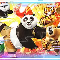 ល្បែងផ្គុំរូប Kungfu Panda Jigsaw