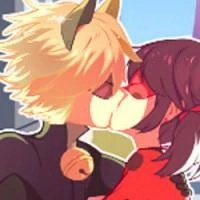 ladybug_and_cat_noir_kissing Խաղեր