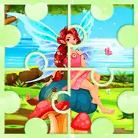 Little Cute Summer Fairies Puzzle game screenshot