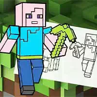 minecraft_fun_coloring_book เกม