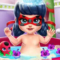 miraculous_hero_baby_bath Lojëra