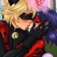 miraculous_ladybug_kissing เกม