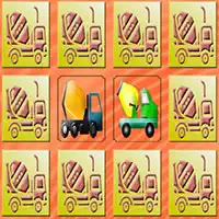 Mixer Trucks Memory game screenshot