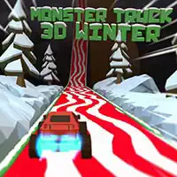 monster_truck_3d_winter ゲーム
