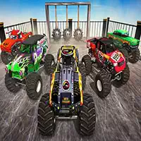 Pista de Stunt Imposibil pentru Monster Truck