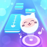 Музичний Кіт! Гра «Плитки Піаніно 3D».