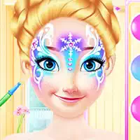 princess_christmas_face_painting permainan