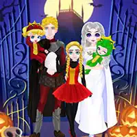 Kostum Halloween Keluarga Putri