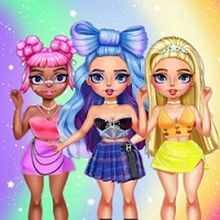 rainbow_girls_dress_up_challenge Игры