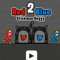 red_and_blue_stickman_huggy_2 Խաղեր