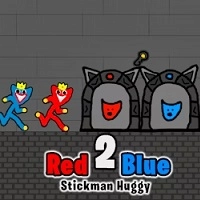 red_and_blue_stickman_huggy_2 Խաղեր