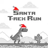 santa_t_rex_run بازی ها