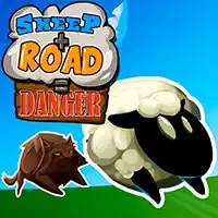 sheep_road_danger Trò chơi