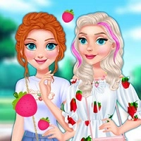 Sisters Strawberry Outfits